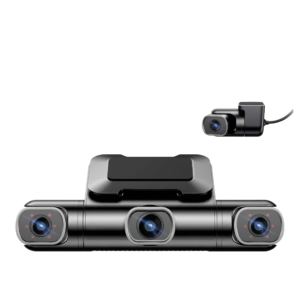 Vision 360 four-channel dash camera system with front, rear and side cameras