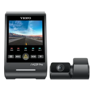 VIOFO A229 Pro 4K front and 2K rear dash camera