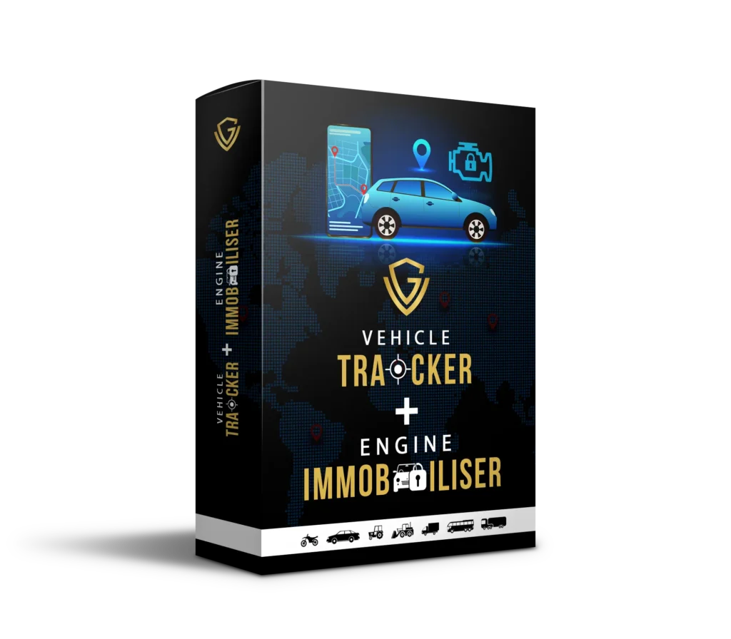 Essential Plus tracker app with the engine start blocked